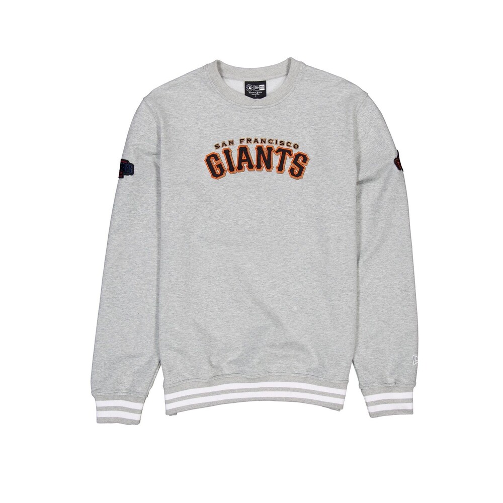 New Era San Francisco Giants Gray Logo Select Crewneck - Size L
